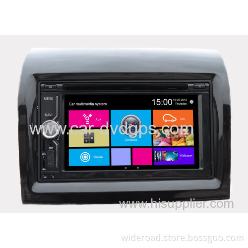 Fiat Ducato Dvd Player Gps Navigation Radio Tv Bt Canbus Steer Wheel Control Blue&me